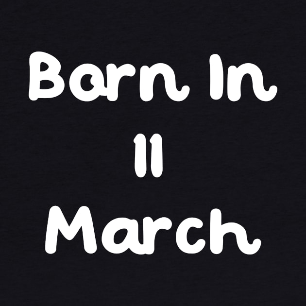 Born In 11 March by Fandie